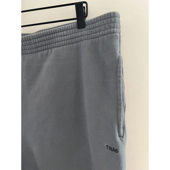TNA Sweatfleece Pants Mens 2XL Gray Cozy Fleece Perfect Fit Joggers Lounge - Picture 3 of 11